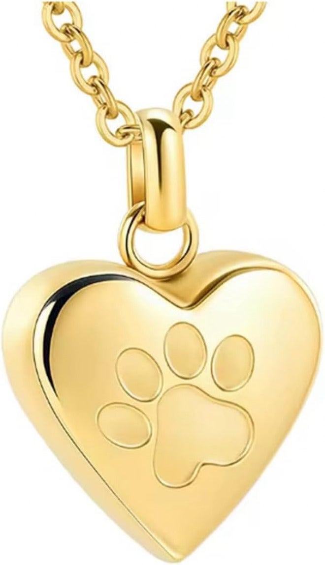 Steel Pet Memorial Jewelry Necklace Openable Urns Pendant for Storing Cremation Ashes in Funeral or Daily Wear Urns Pendant - Image 1