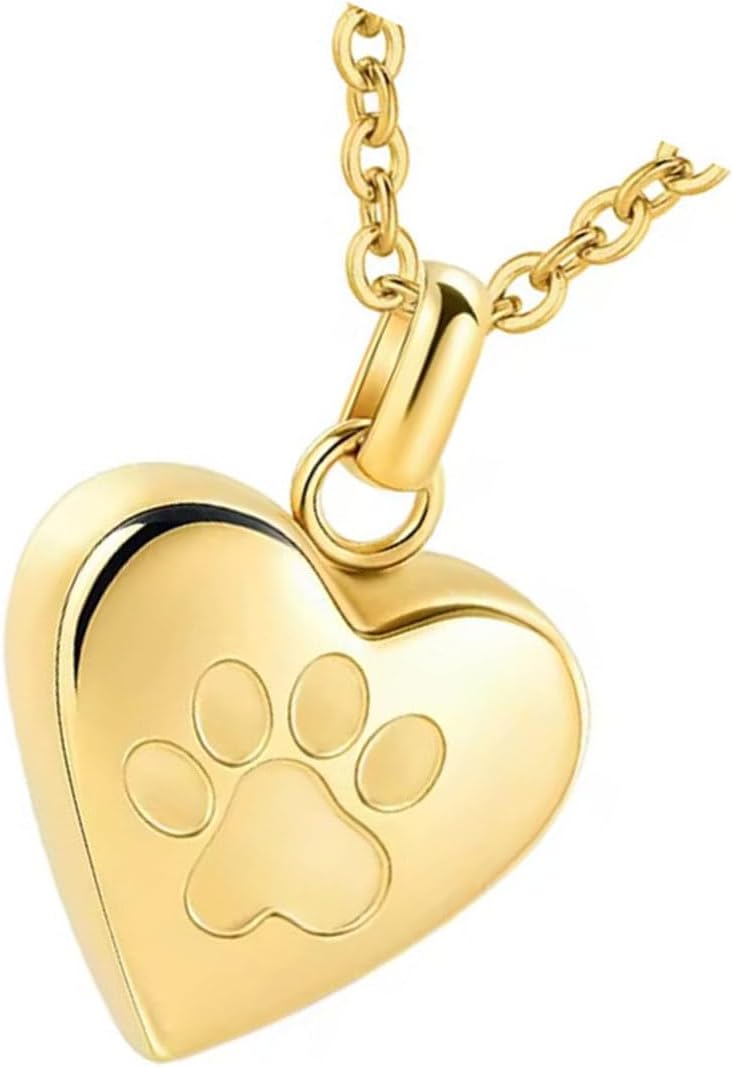 Steel Pet Memorial Jewelry Necklace Openable Urns Pendant for Storing Cremation Ashes in Funeral or Daily Wear Urns Pendant - Image 5
