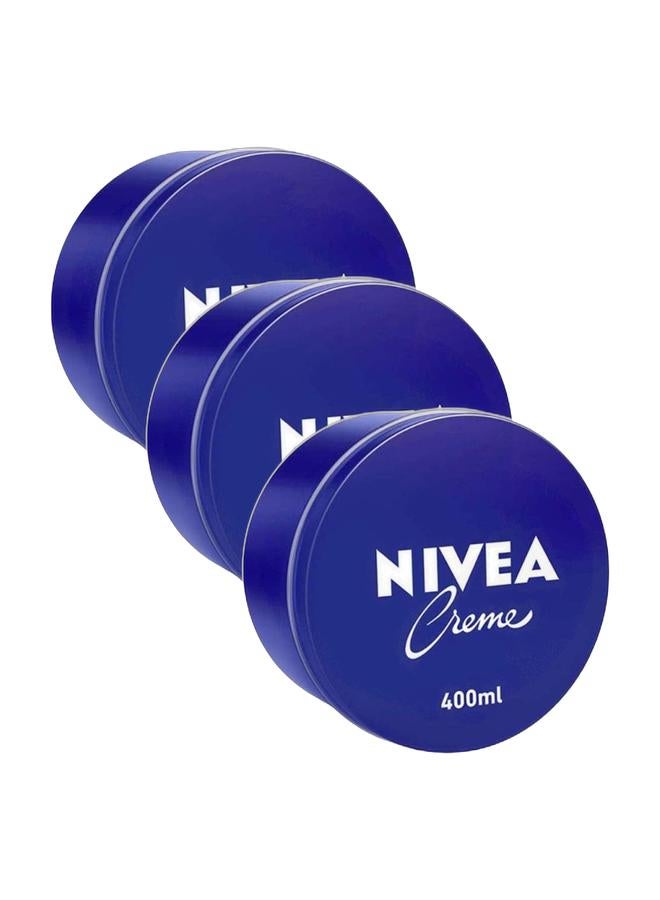 Nivea كريم عالمي مرطب لجميع الأغراض علبة 400 مل عبوة من 3 - Image 1