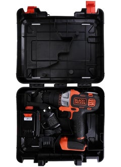 BLACK+DECKER 18V 1.5Ah 10Mm Li Ion Cordless Multi Evo Multitool Starter Kit With Drill Driver Head For Home Office And Work Diy Needs Orange Black Mt218K Gb  - Image 3