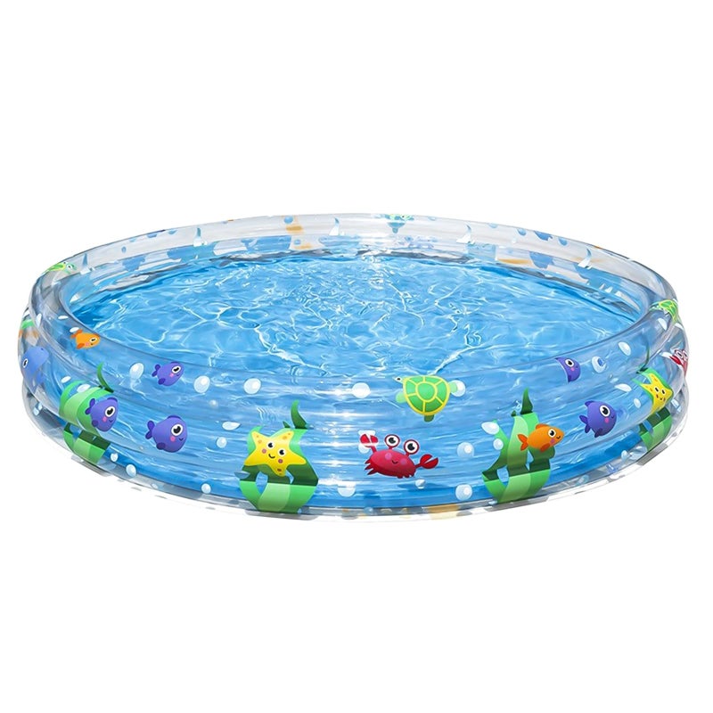 LUEXBOX Portable Pool 72 x 13 Swimming Pool Swimming Pools for Outdoor and Backyard Blue - Image 2