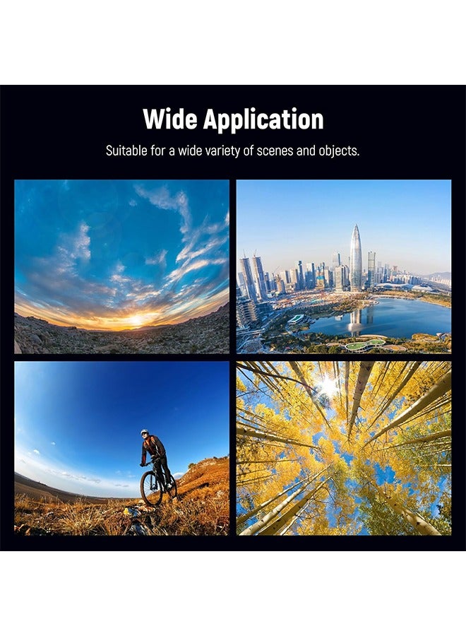 Neewer NEEWER 8mm Fisheye Lens with 220° Wide Angle & 17mm Thread Phone Lens Clip, Also for 17mm Threaded Phone Cage/Phone Case/Phone Clamp/Backplate, LS-29 PRO  - Image 5