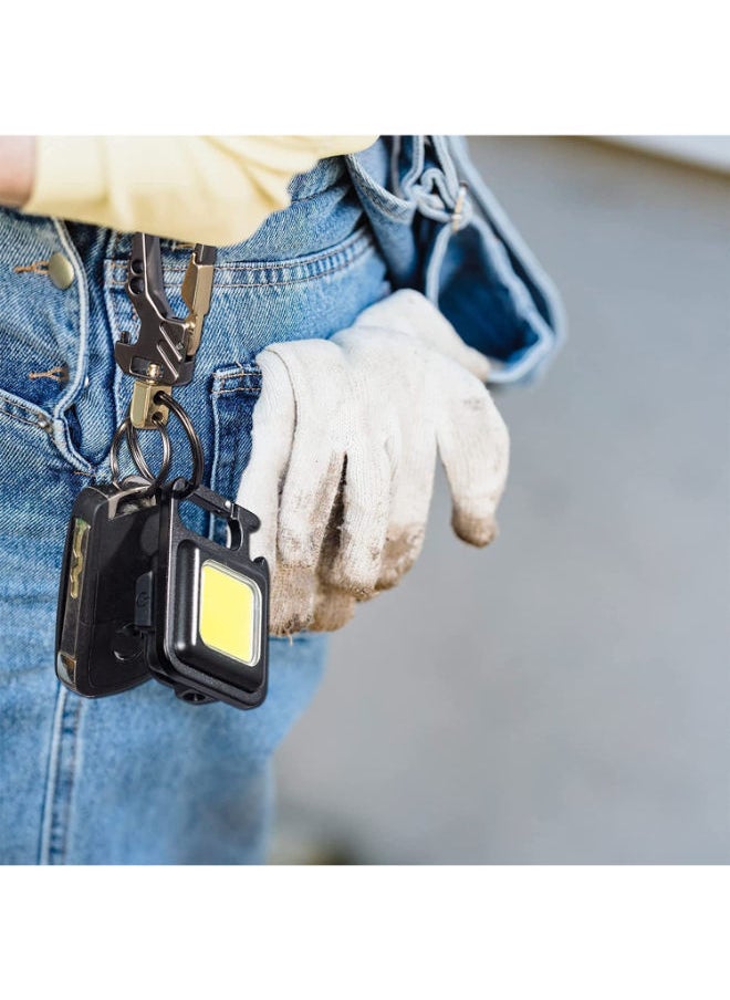 COB Rechargeable Keychain Light