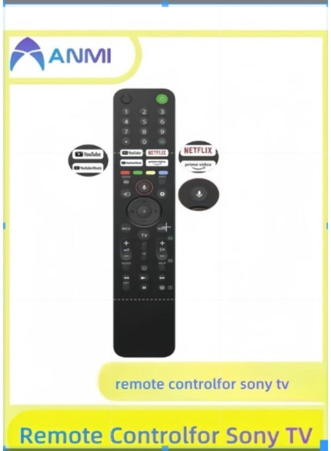 أنمي ريموت تلفزيون لتلفزيون سوني، مع وظيفة الكلام