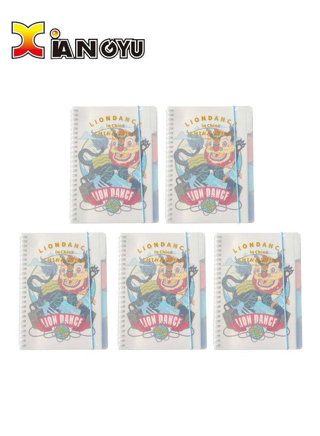 XIANGYU 5-Piece Spiral Notebook Binding Journal Wire Coil Spiral Printing Note Book For Student - Image 1