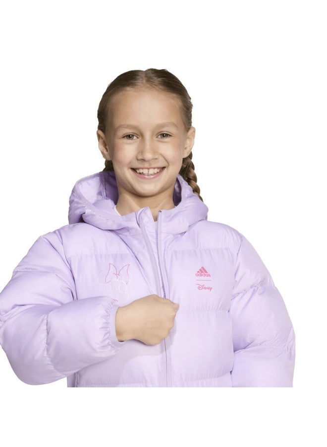 Adidas Adidas Adidas Disney Minnie Mouse Jacket Kids Purple Jacket (Technical Filled) Jackets For Kids - Image 5