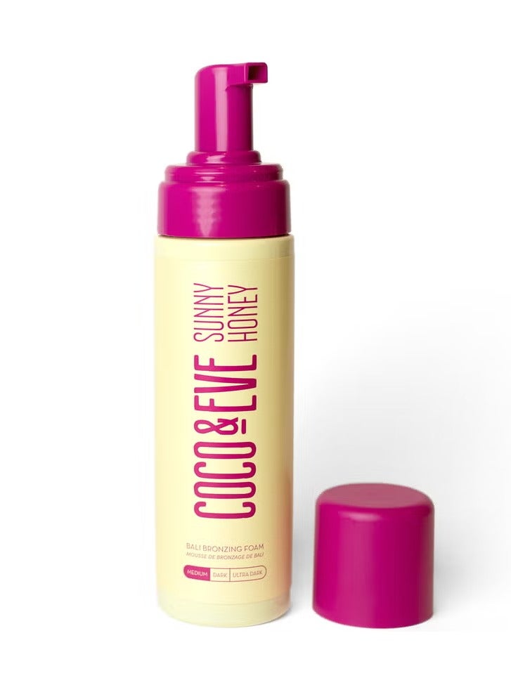 Coco & Eve Sunny Honey Bali Bronzing Foam - Medium 200ml - Image 1