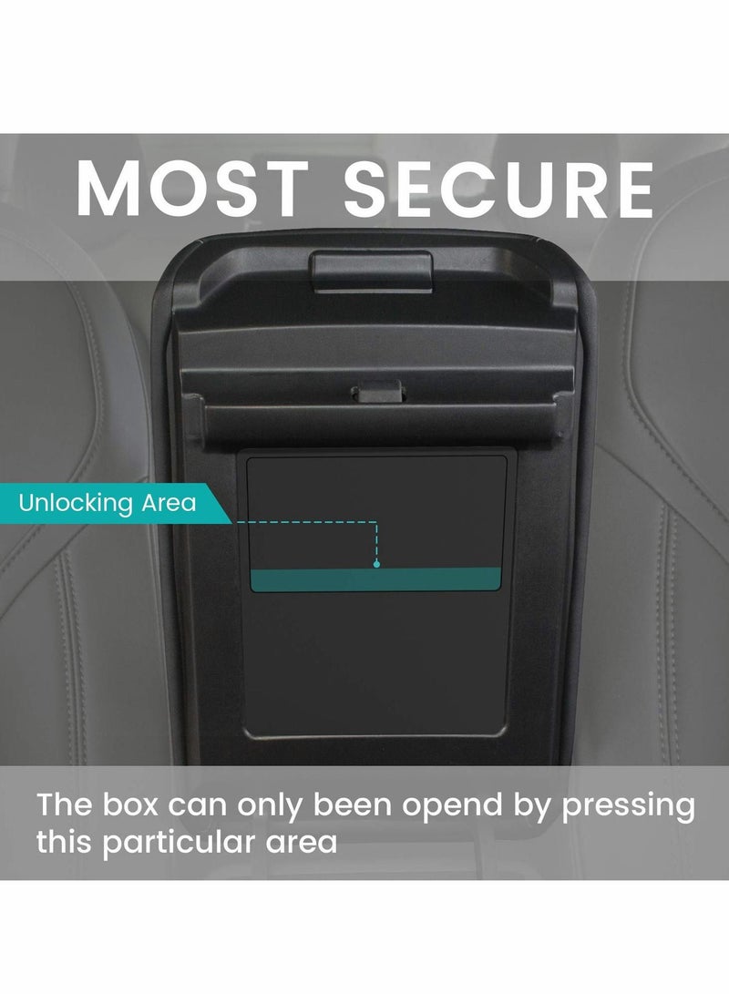 Tesla Model 3 Model Y Center Console Organizer, Armrest Hidden Storage Box for Tesla Model 3 Model Y Accessories - Image 5