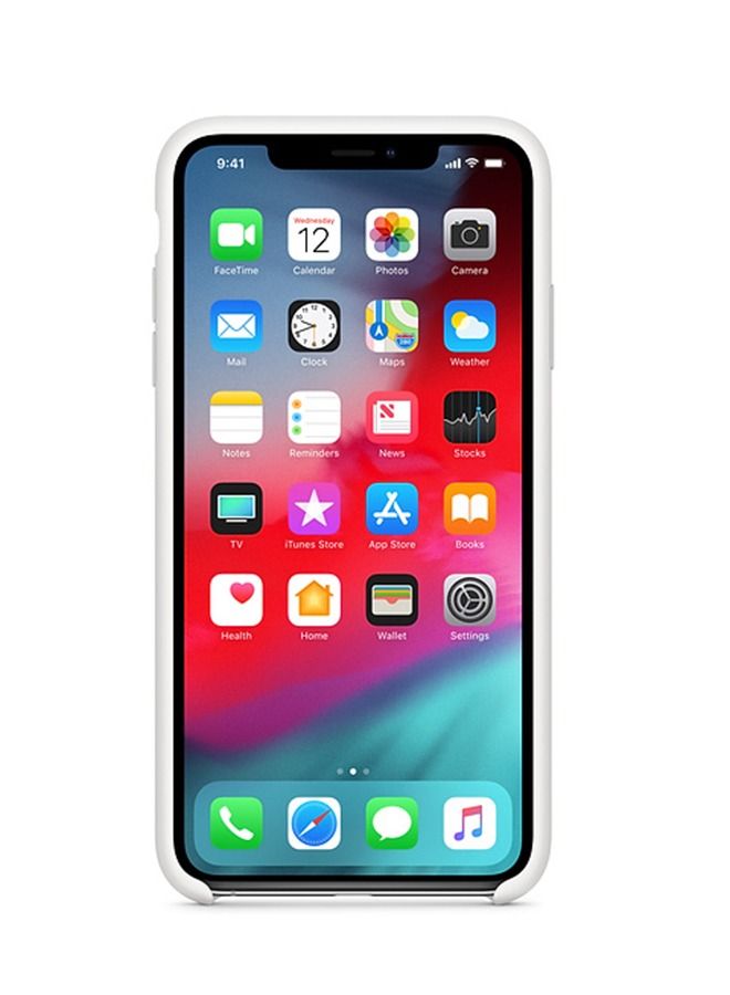 غطاء حماية خلفي لهاتف أبل آيفون XR أبيض - Image 2