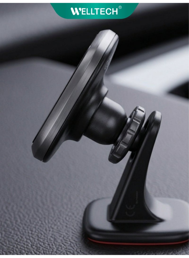 WELLTECH Car Phone Holder Air Vent Mount Bracket 360 Rotation Adjustable Mobile Holder Universal Car Mount for Smartphone WELLTECH HOL921 - Image 2