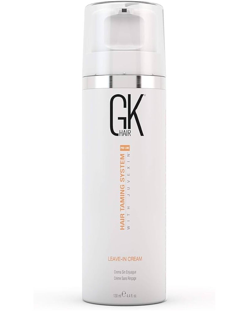 GK Hair GK HAIR TAMING SYSTEM LEAVE-IN CREAM  WITH JUVEXIN 130 ML - nourishing aid to keep your hair free of frizz and dryness all day long 