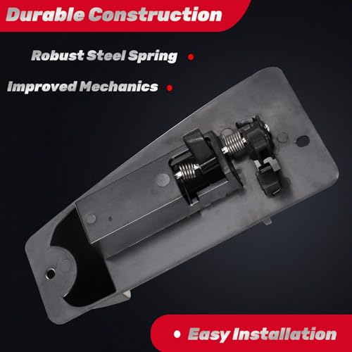 IFATRUNK Extended Cab Exterior Door Handle Rear Right Passenger Side for 1999 2000 2001 2002 2003 2004 2005 2006 2007 Chevy Silverado GMC Sierra 1500 2500 3500, Replace GM1521115, 15758171 - Image 5