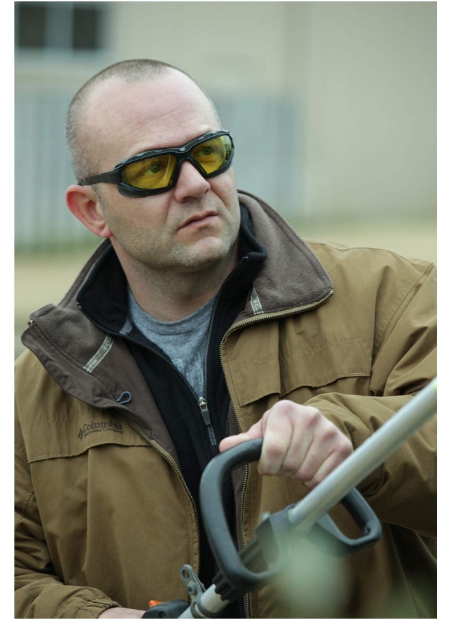 Pyramex Safety Pyramex Safety - SBG5020DT Highlander XP Eyewear, Black-Gray Frame/Gray Anti-Fog Lens  - Image 5