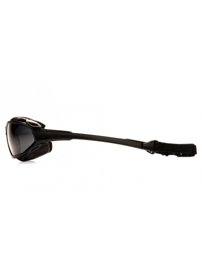 Pyramex Safety Pyramex Safety - SBG5020DT Highlander XP Eyewear, Black-Gray Frame/Gray Anti-Fog Lens  - Image 3