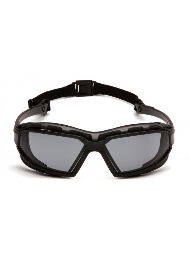 Pyramex Safety Pyramex Safety - SBG5020DT Highlander XP Eyewear, Black-Gray Frame/Gray Anti-Fog Lens  - Image 2