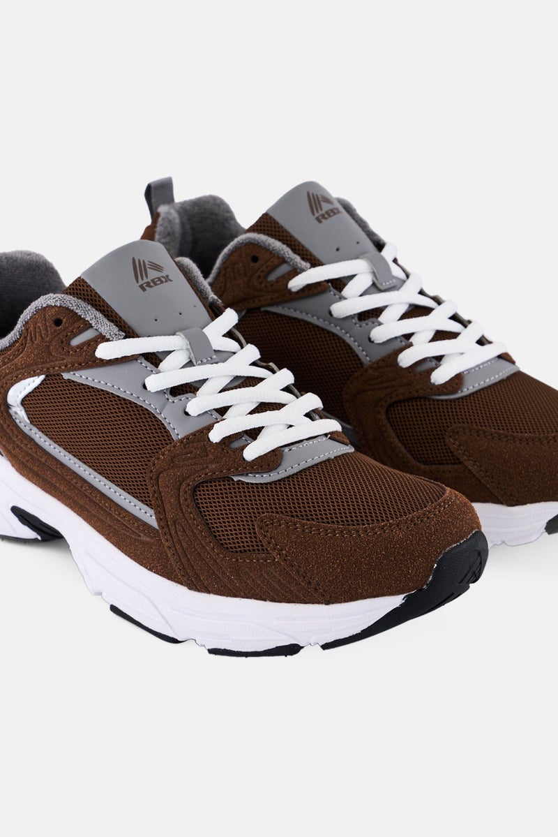 RBX أحذية خارجية للرجال بشعار العلامة التجارية، بني داكن - Image 4