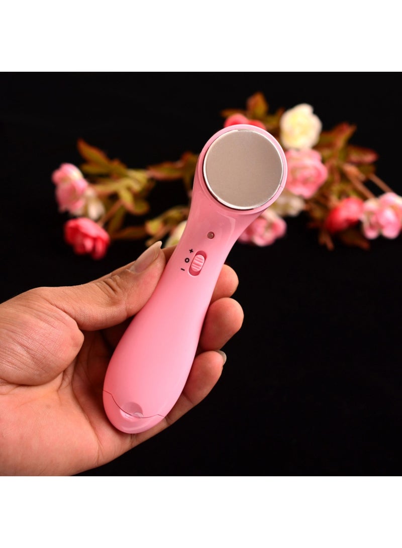 جهاز تدليك الوجه الأيوني المضاد للتجاعيد - جهاز تجميل لشد البشرة وتبييضها وتنظيفها بعمق للنساء - تقنية الأيونوفوريسيس الإلكترونية - Image 4