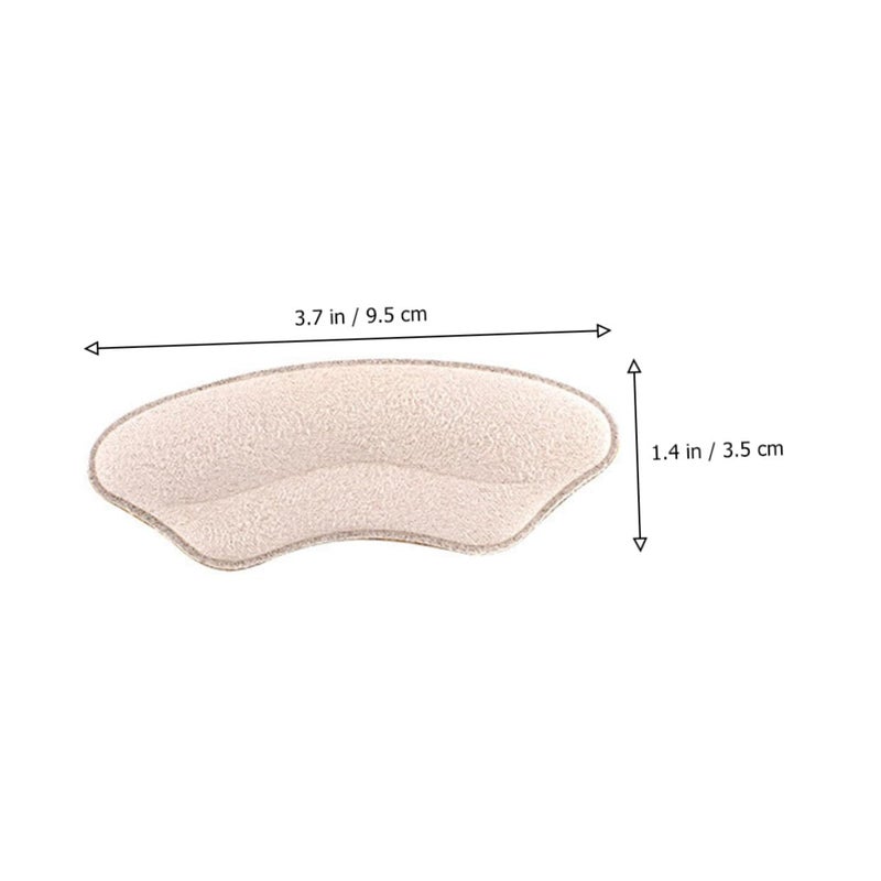 Soft Sponge Heel Pads 2 Pairs Adhesive Cushions For High Heels And Sneakers Random Color - Image 3
