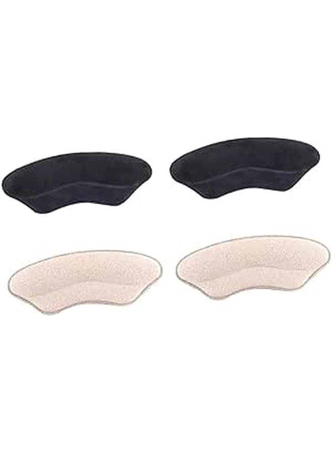 Soft Sponge Heel Pads 2 Pairs Adhesive Cushions For High Heels And Sneakers Random Color - Image 1