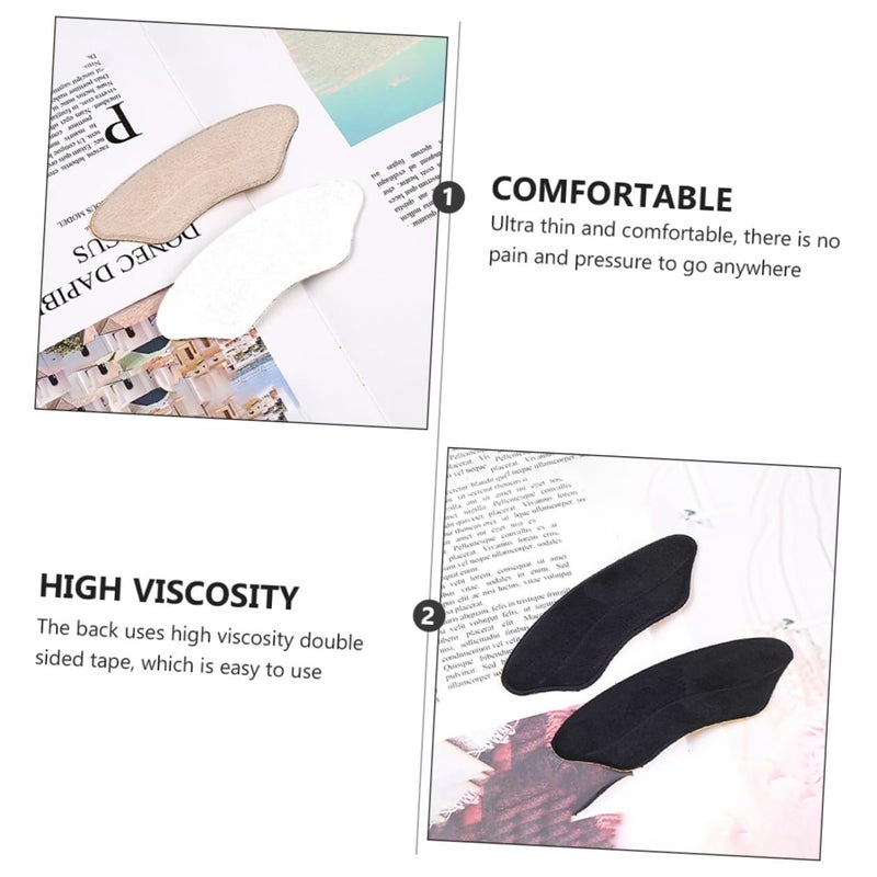 Soft Sponge Heel Pads 2 Pairs Adhesive Cushions For High Heels And Sneakers Random Color - Image 4