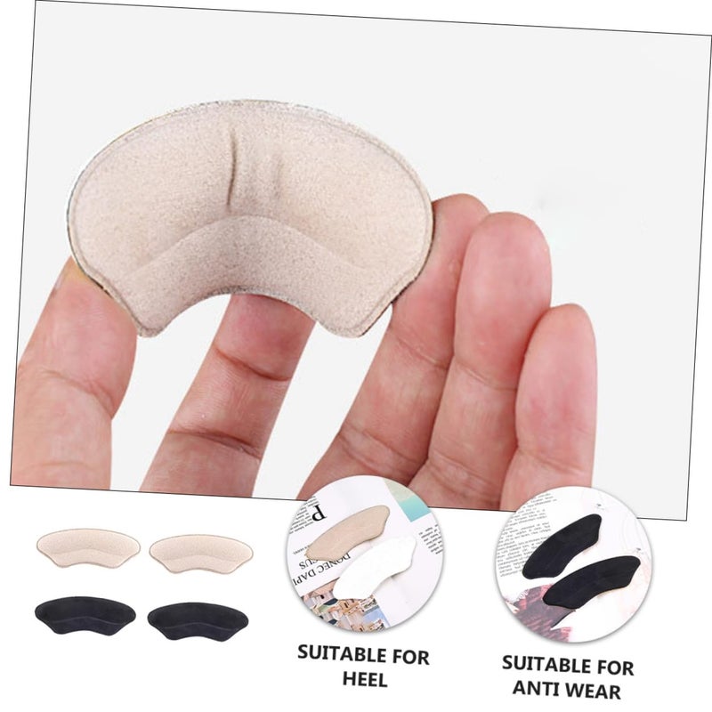 Soft Sponge Heel Pads 2 Pairs Adhesive Cushions For High Heels And Sneakers Random Color - Image 5