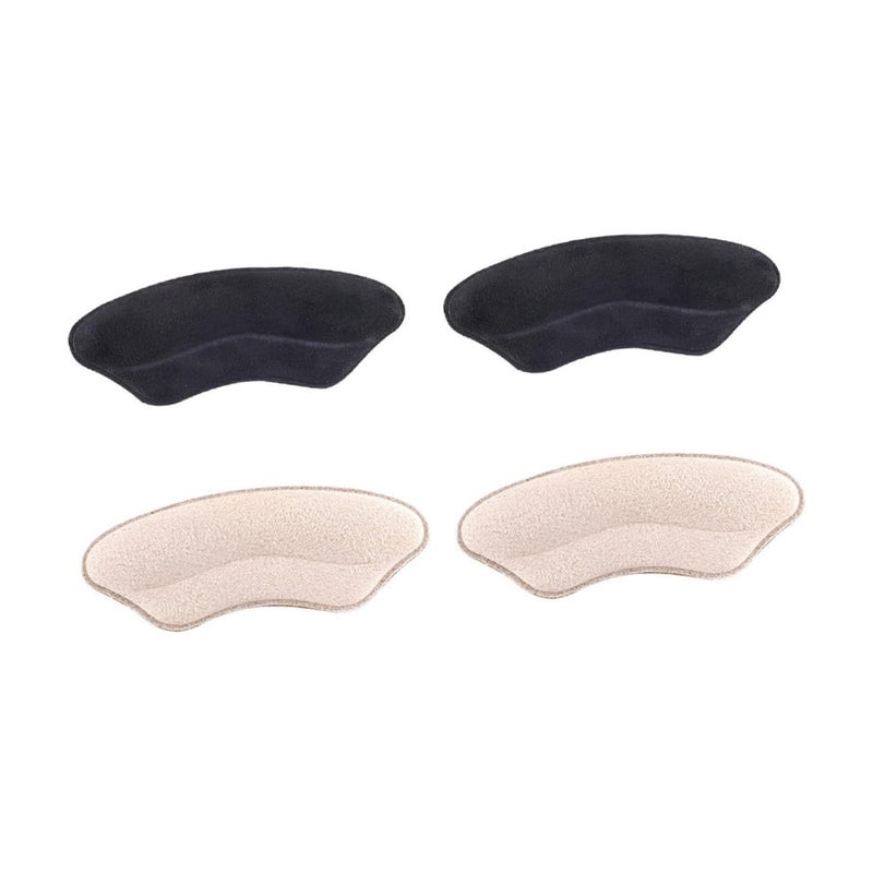 Soft Sponge Heel Pads 2 Pairs Adhesive Cushions For High Heels And Sneakers Random Color - Image 2