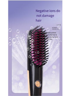 General Mini Ionic Straightening Comb – Travel-Friendly Straightener & Curler for Men/Women, Dual-Use Hair Styling Tool  - Image 3