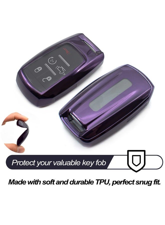 MECHCOS Compatible with Dodge RAM 1500 2500 3500 4500 5500 Truck Pickup Silver TPU Key Fob Cover Case Remote Holder Skin Protector Keyless Entry Sleeve Accessories - Image 3