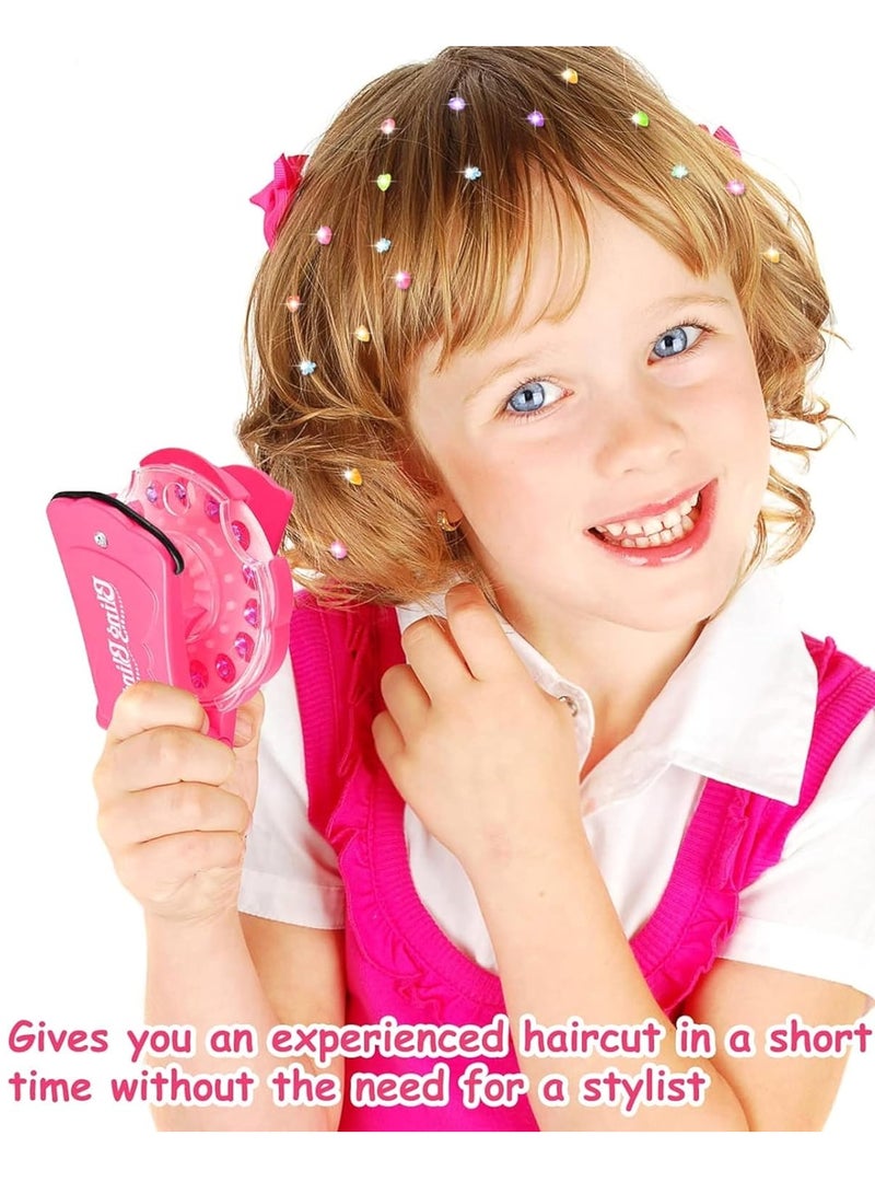 MAGIC VAULT طقم تزيين الشعر، طقم تزيين الماس، آلة شعر الماس لتزيين ملابس الأطفال، الإكسسوارات، فن الأظافر، القرطاسية، هدية للفتيات - Image 4