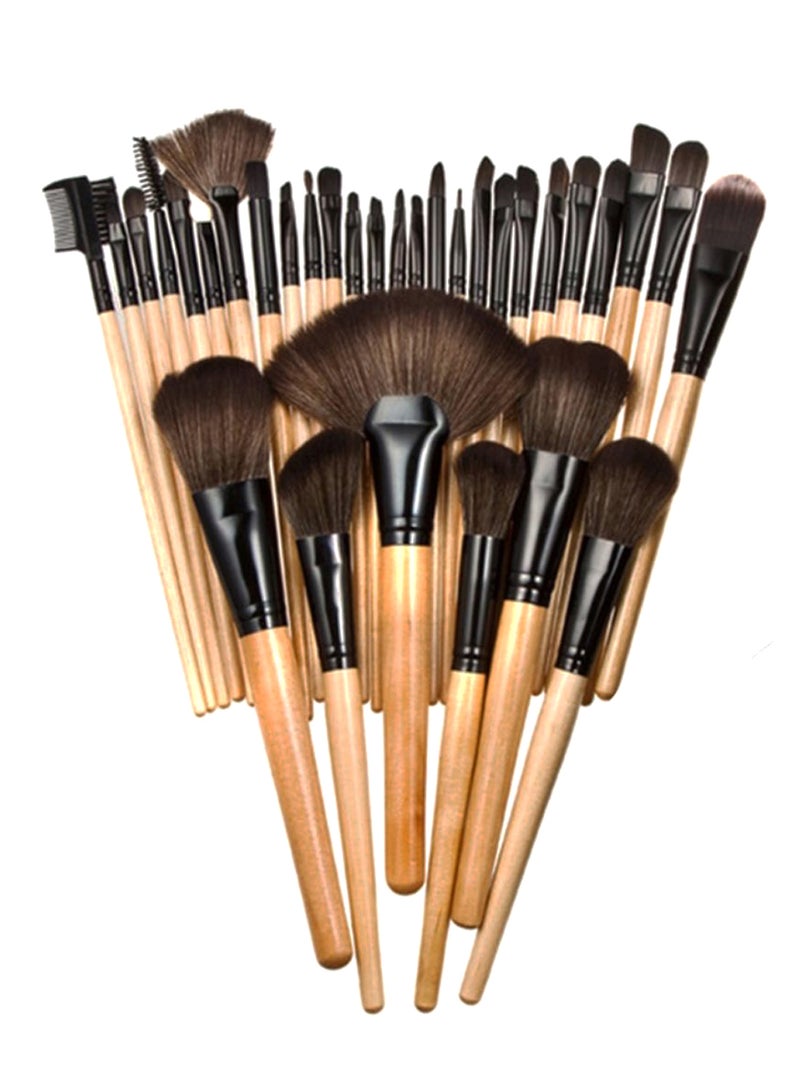 35-Piece Professional Makeup Tool Set Multicolour - Image 1