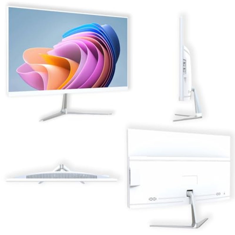 24 Inch All in One Desktop PC, Core i5-3380M 8GB DDR3 256GB SSD, 1080P FHD IPS Screen, s, Windows 10 All-in-One, D 1920 * 1080 IPS Screen, Hidden Built-in Speakers - Ideal for Home and Office - Image 5