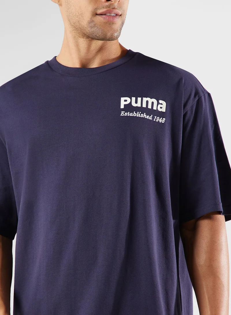 بوما تيشيرت تيم مزين بطبعة جرافيك