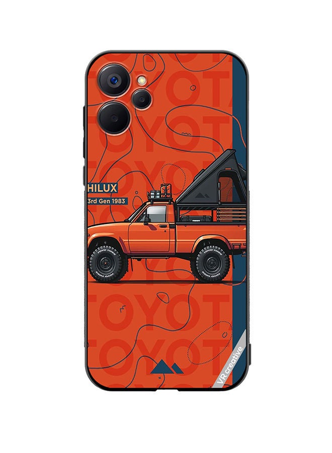 VR CREATIVE Protective Case Cover For Realme 9i 5G Hilux 3Rd Generation 1983 Truck Design Design Multicolour - Image 1