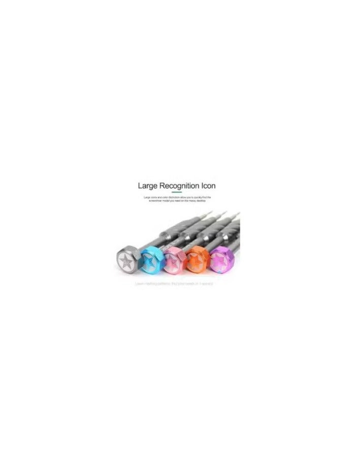 RELIFE RL-728B 5-in-1 Laptop Repair Screwdriver Set | Precision Tool Kit with T8/T5/T3/1.2/0.8 Bits, Magnetiser & Screen Suction Cup - Image 5