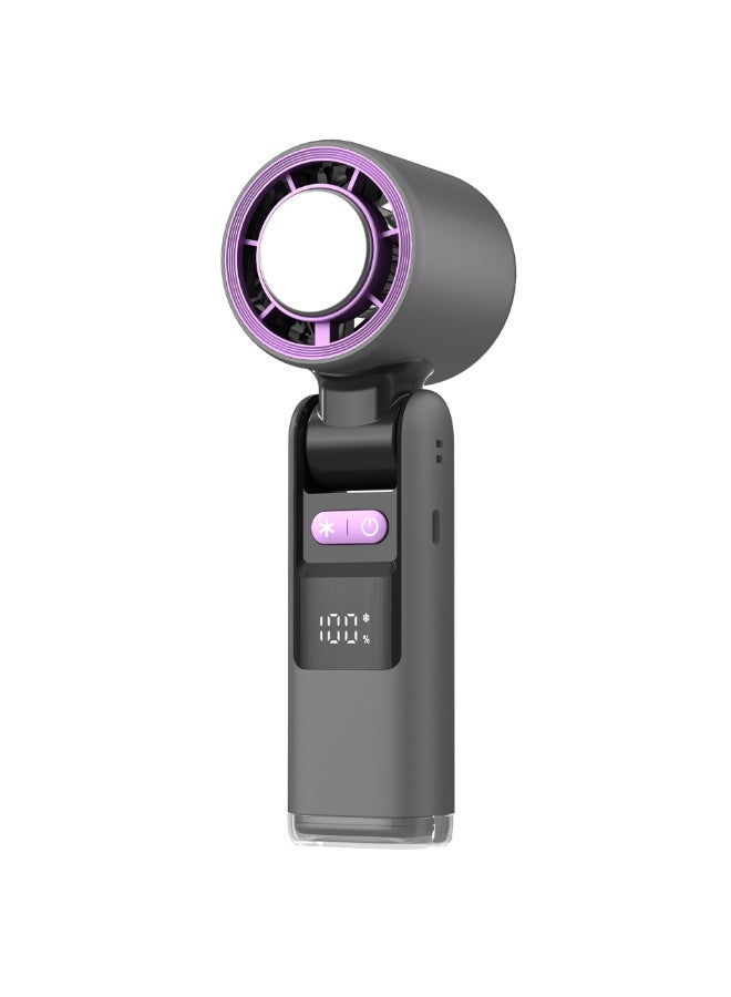 Nariele New Cooling Device Ice Application Sensation Digital Display Handheld Small fan