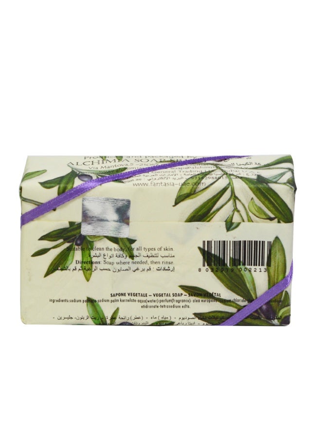 Alchimia Vegetal Soap Olive Oil 200G | Nourishing Italian Bar Soap with Olive Oil| Moisturizing and skin-softening properties | Maintain your skin’s natural hydration | Suitable for all skin types - Image 3