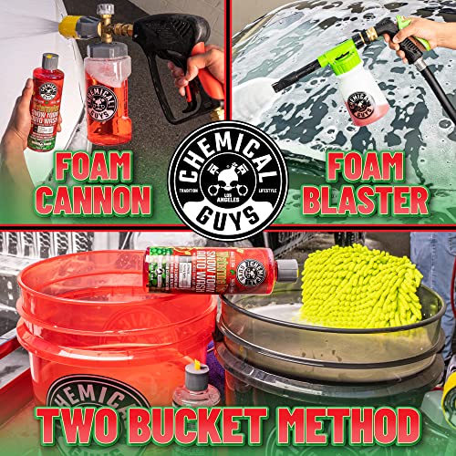 Chemical Guys CWS208 Watermelon Snow Foam Car Wash Soap (Works with Foam Cannons / Guns or Bucket Washes) Safe for Trucks, Motorcycles, RVs & More, 128 fl oz (1 Gallon), Watermelon Scent - Image 3