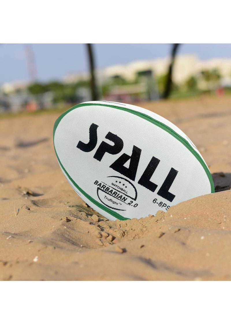 سبال كرة الرجبي للشباب والكبار، الرياضة في الهواء الطلق، احترافية من المطاط الصناعي، قبضة فائقة، شديدة التحمل ومتينة، كرات رسمية للتدريب القياسي لكرة القدم - Image 3