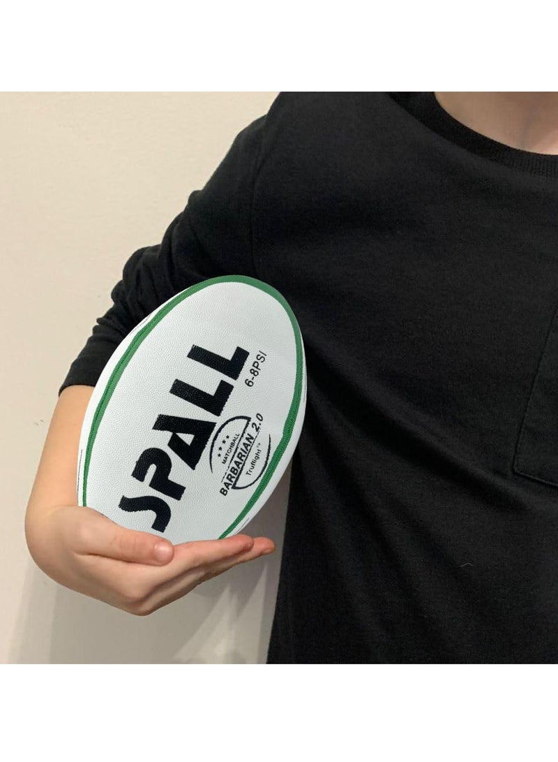 سبال كرة الرجبي للشباب والكبار، الرياضة في الهواء الطلق، احترافية من المطاط الصناعي، قبضة فائقة، شديدة التحمل ومتينة، كرات رسمية للتدريب القياسي لكرة القدم - Image 5