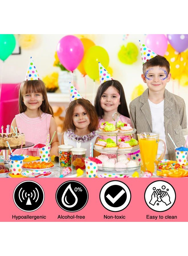 Yeweian Gold Body Glitter, Mardi Gras Face Glitter Gel, Mermaid Sequins Lip Eye Nails Hair Body Glitter Makeup, Liquid Holographic Chunky Glitter Singer Concerts Music Festival Rave Accessories,50g - Image 3