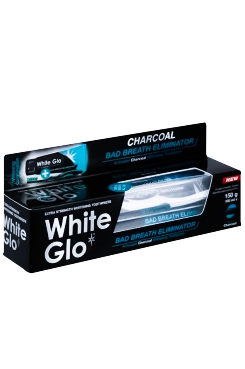 وايت غلو وايت جلو معجون اسنان مزيل رائحة الفم+مبيض فحم 150جم