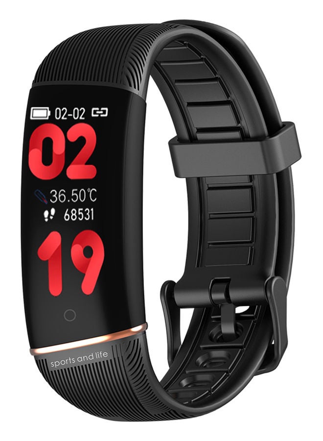 NIBEMINENT Heart Rate Monitoring Smartwatch Black - Image 1