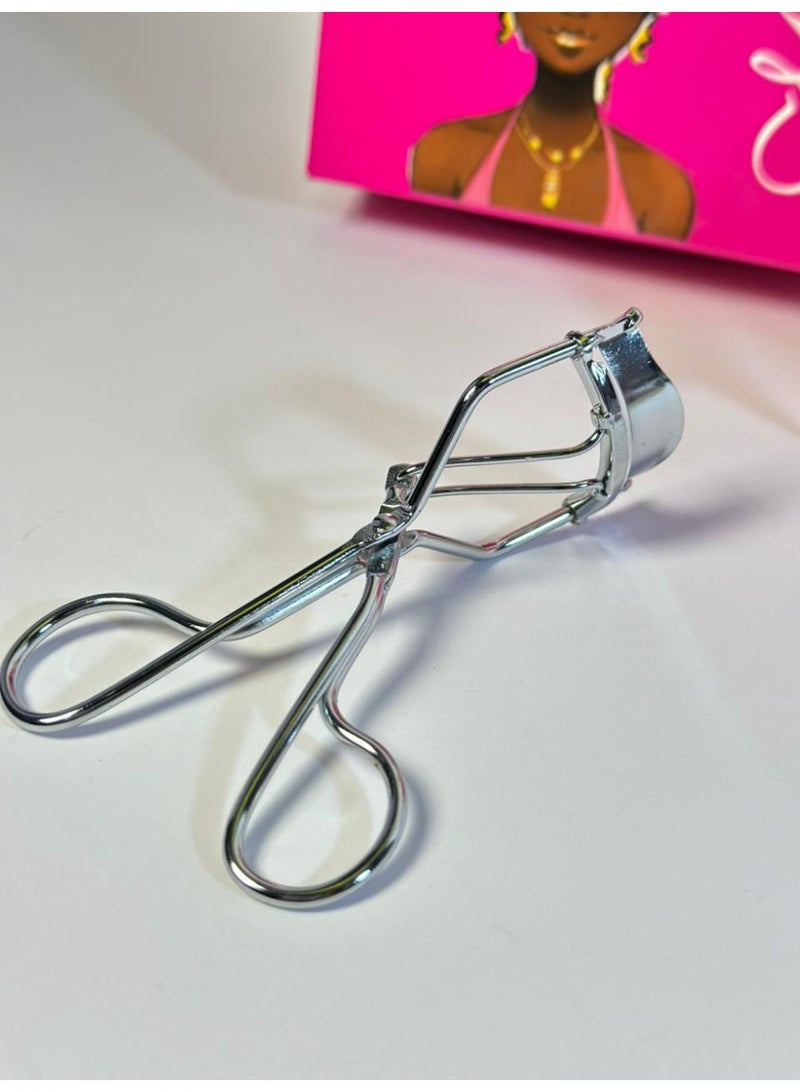 أداة تجعيد الرموش المحمولة، أداة تجعيد الرموش باللون الفضي - Image 4