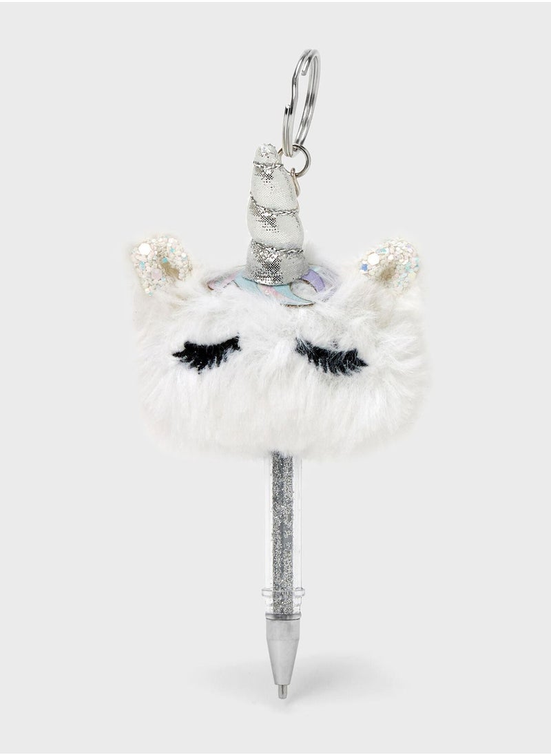 Claires Unicorn Mini Keychain Pen 