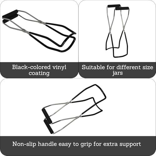 MIRRO X-Long Canning Jar Lifter, Black - Image 2