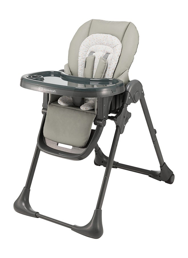 Kinderkraft Tummie High Chair - Grey  - Image 2