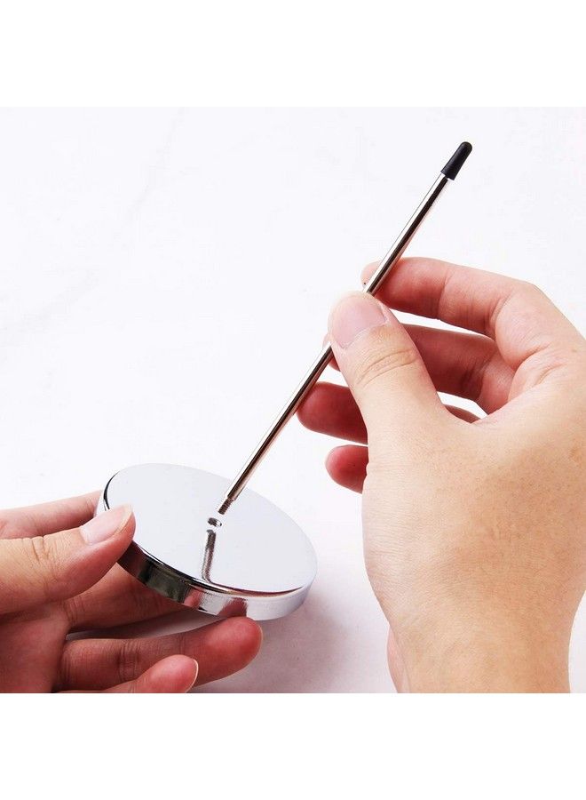 HRLORKC 2Pcs Desk Receipt Holder Bill Fork Receipt Spike Stick Silver Restaurant Check Spindle 5.5 Inch By Hrlorkc…  - Image 5