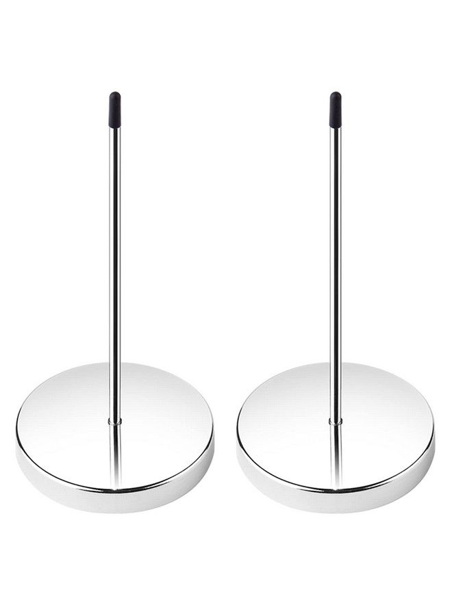HRLORKC 2Pcs Desk Receipt Holder Bill Fork Receipt Spike Stick Silver Restaurant Check Spindle 5.5 Inch By Hrlorkc…  - Image 2
