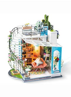 Rolife Diy Miniature Dollhouse Kit Tiny House Gift For Adults And Teens To Build (Dora'S Loft)  - Image 1