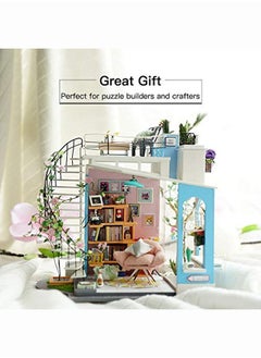 Rolife Diy Miniature Dollhouse Kit Tiny House Gift For Adults And Teens To Build (Dora'S Loft)  - Image 2